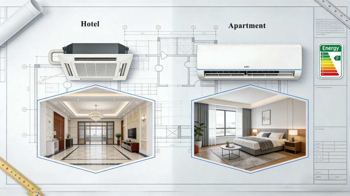 How to Select Air Conditioner for Hotel and Apartment Projects?