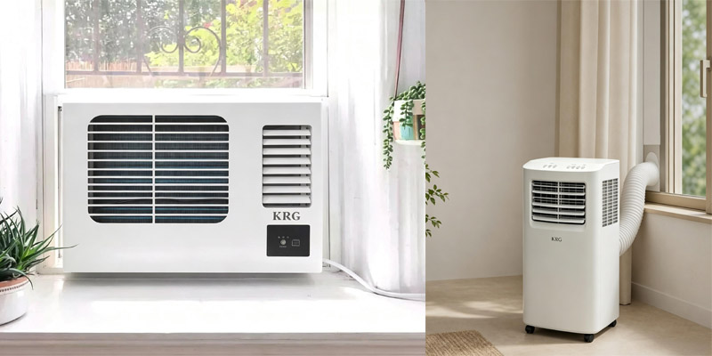 window air conditioner and portable air conditioner